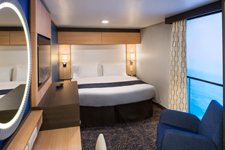 Inside cabin on Ovation of the Seas