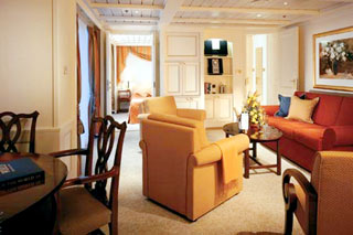 Suite cabin on Silver Cloud
