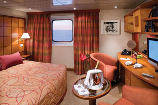 Oceanview cabin on Silver Explorer