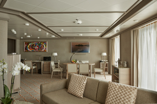 Suite cabin on Silver Muse