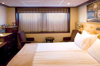 Oceanview cabin on River Queen