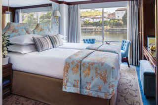 Oceanview cabin on Queen Isabel