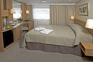 Oceanview cabin on Viking Ingvar