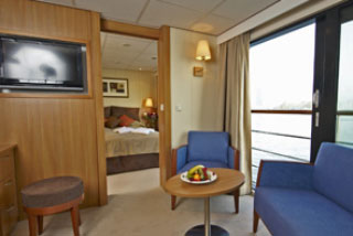 Suite cabin on Viking Legend