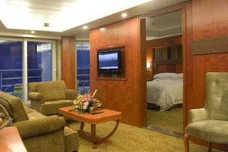 Suite cabin on Viking Emerald