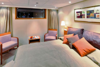 Oceanview cabin on Viking Idun
