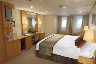 Oceanview cabin on Viking Akun