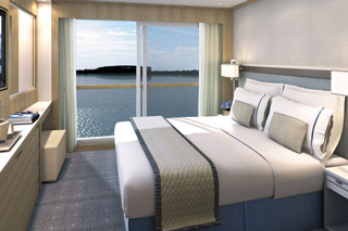 Oceanview cabin on Viking Hlin
