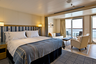 Suite cabin on Viking Orion