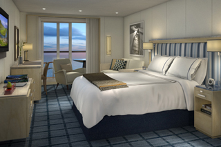 Balcony cabin on Viking Sea
