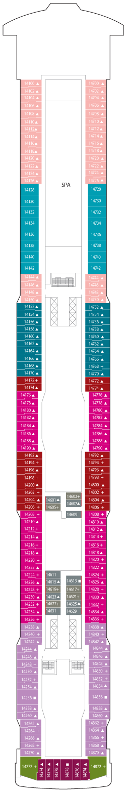 Norwegian Breakaway Deck Fourteen