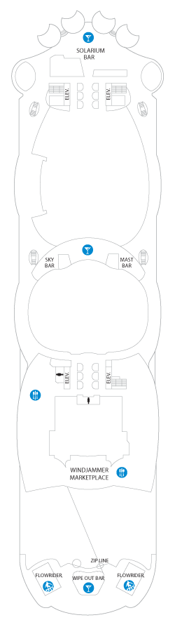Allure of the Seas Deck 16