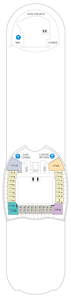 Allure of the Seas Deck 17