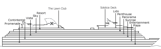 Celebrity Equinox Deck Plans - Cruiseline.com