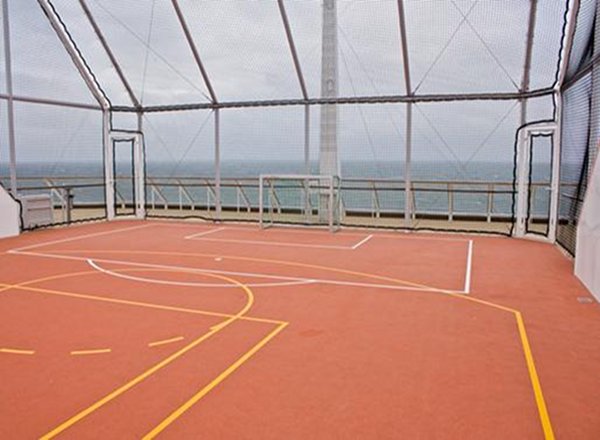Basketball Court on Celebrity Infinity