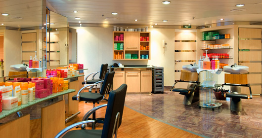 Beauty Parlour on MSC Sinfonia