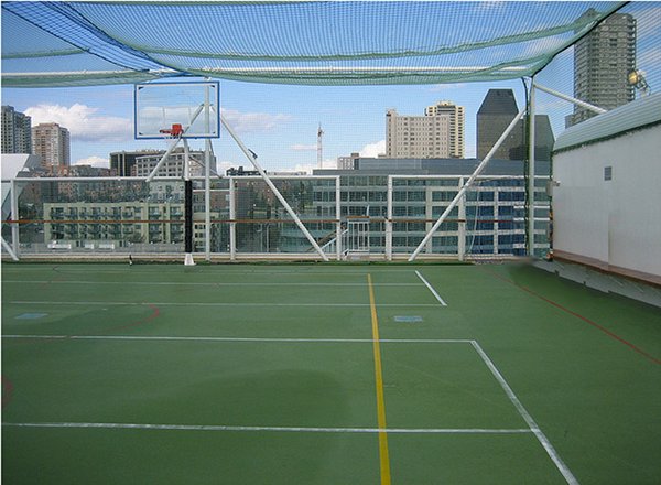 Basketball/Volleyball Court on Norwegian Jade