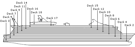 Oasis of the Seas Deck Plans - Cruiseline.com