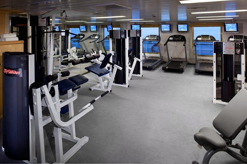 Fitness Center on Seabourn Sojourn