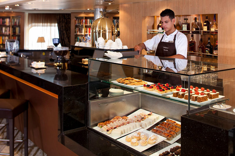 Coffee Bar on Seabourn Sojourn